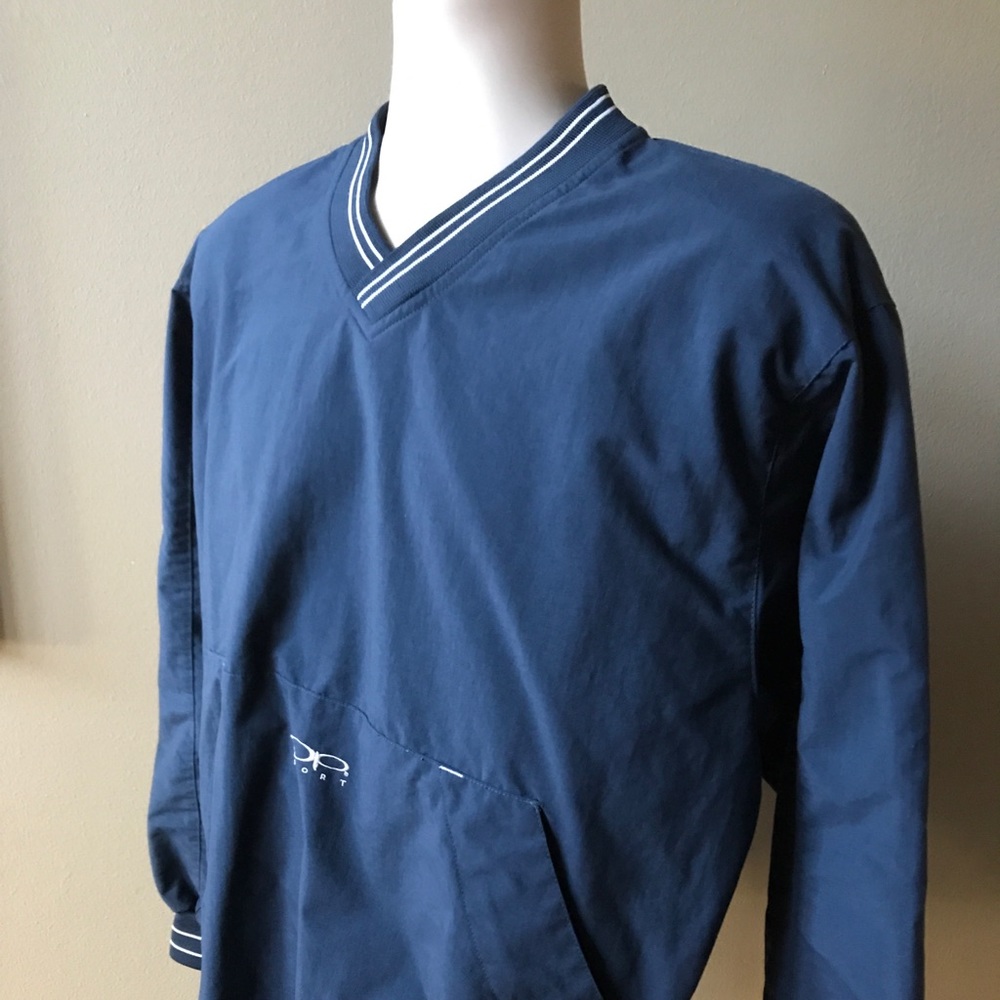 OP Sport (M) Blue Pullover Jacket